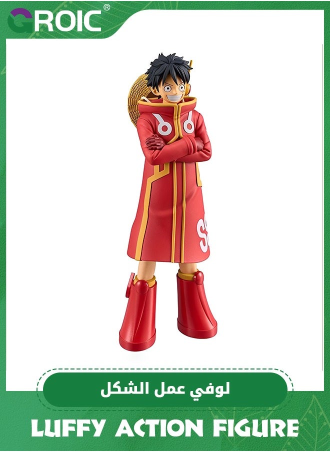 GROIC One Piece Anime Action Figure, 10" Egghead Monkey D. Luffy Action Figure, Collectible Action Figures Toy, Statue Model Toy for Collectors and Display, Gift Idea for Kids & Adults  - Image 2