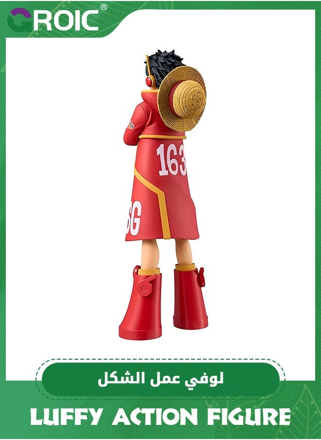 GROIC One Piece Anime Action Figure, 10" Egghead Monkey D. Luffy Action Figure, Collectible Action Figures Toy, Statue Model Toy for Collectors and Display, Gift Idea for Kids & Adults  - Image 4
