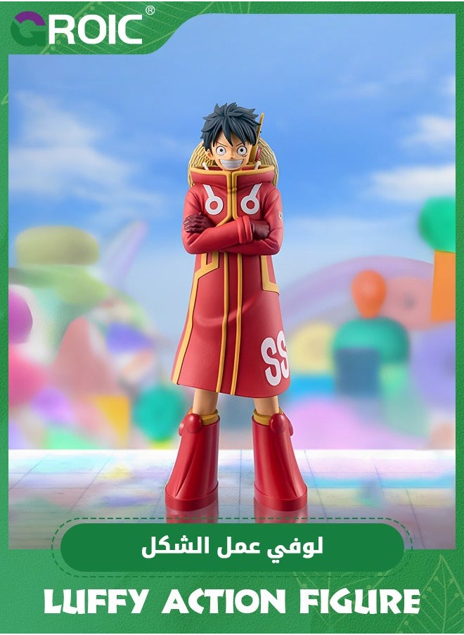 GROIC One Piece Anime Action Figure, 10" Egghead Monkey D. Luffy Action Figure, Collectible Action Figures Toy, Statue Model Toy for Collectors and Display, Gift Idea for Kids & Adults  - Image 5