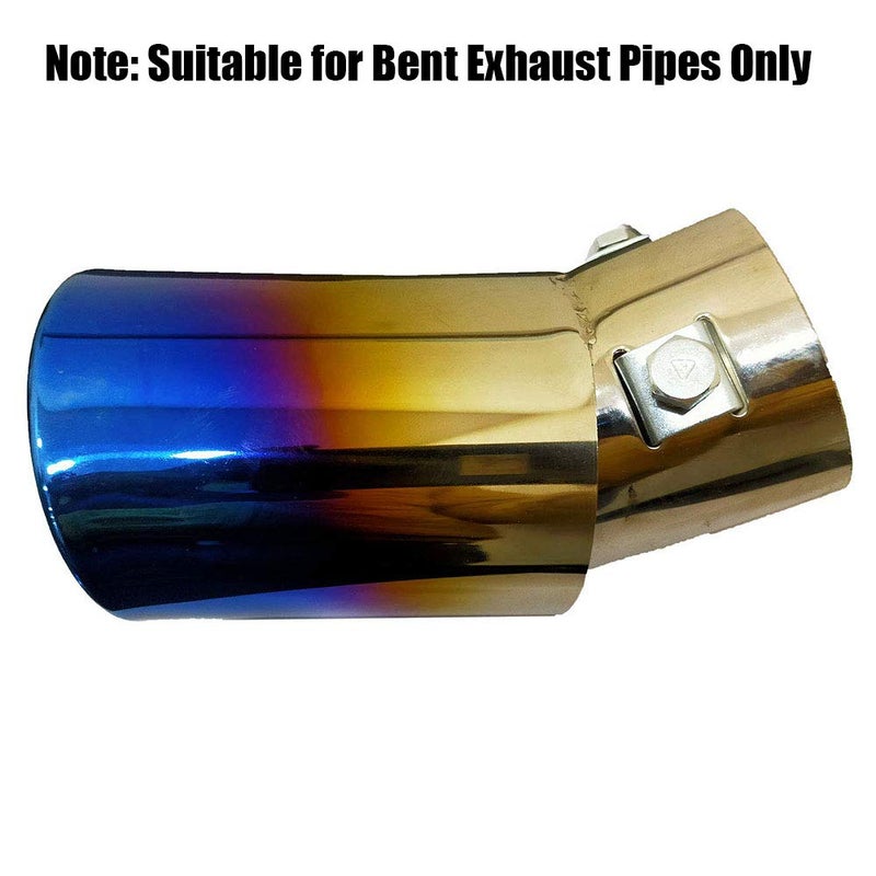 Oshotto Stainless Steel SS-008 Car Exhaust Muffler Silencer Cover Compatible with Chevrolet Enjoy (Multicolor) - Image 4