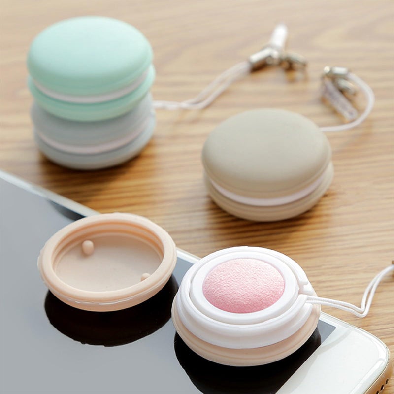 Khaki Macaron Lens Cloth Washable Fabric For Electronics And Delicate Surfaces - Image 3