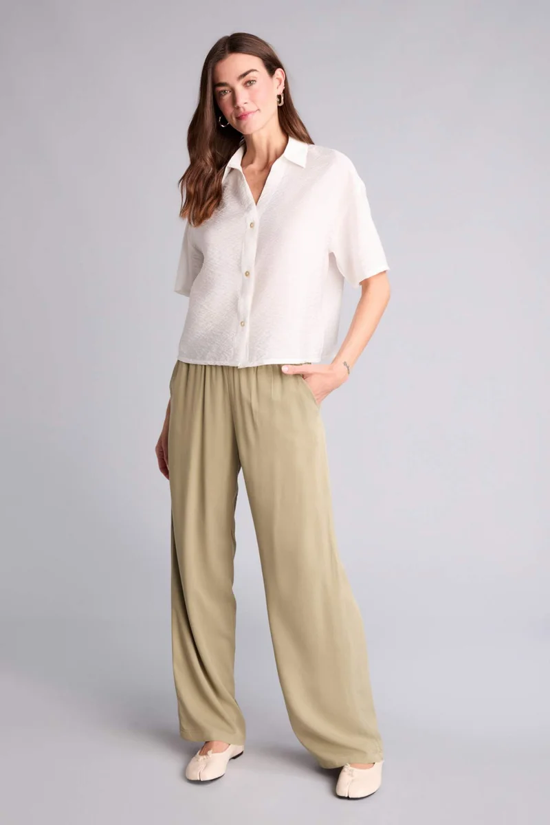 ديفاكتو Wide Leg Wide Leg With Pockets Belmando Trousers