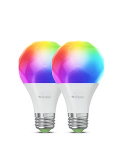 Nanoleaf Matter Thread Smart Bulb MATTER E27/A60 (2pcs) - Smart Light Bulb for Home/Office, Color Changing RGBCW, Dimmable, Bluetooth/Thread Enabled, works with iOS/Android - 2Pack  - Image 1