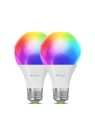 Matter Thread Smart Bulb MATTER E27/A60 (2pcs) - Smart Light Bulb for Home/Office, Color Changing RGBCW, Dimmable, Bluetooth/Thread Enabled, works with iOS/Android - 2Pack - pzsku/Z105185DA3B61647A5722Z/45/_/1738646885/be1ff361-3023-4fc1-a5b9-0afb04c8b089