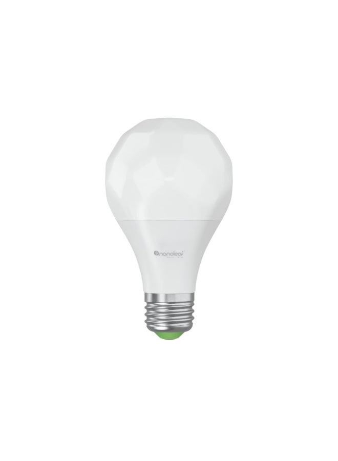 Matter Thread Smart Bulb MATTER E27/A60 (2pcs) - Smart Light Bulb for Home/Office, Color Changing RGBCW, Dimmable, Bluetooth/Thread Enabled, works with iOS/Android - 2Pack