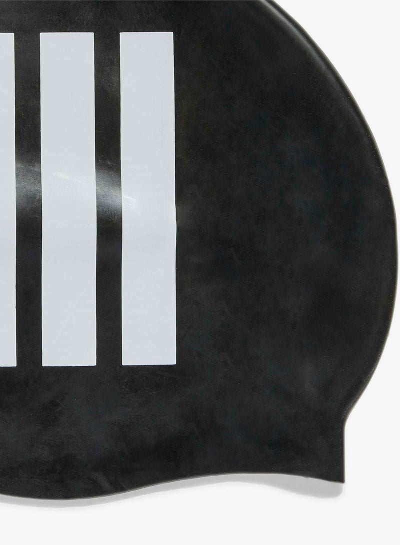 اديداس قبعة سباحة للأطفال بثلاث خطوط - Image 4