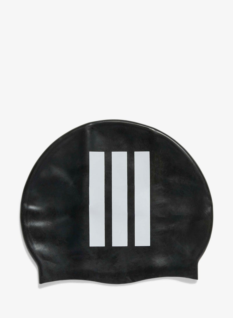اديداس قبعة سباحة للأطفال بثلاث خطوط - Image 2