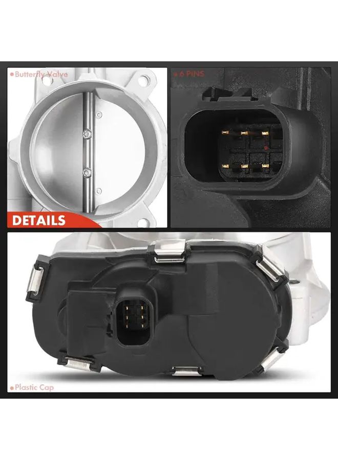 Throttle Body Compatible With 2006 2008 Chevy GMC Cadillac Silverado Tahoe 12679524 - Image 4