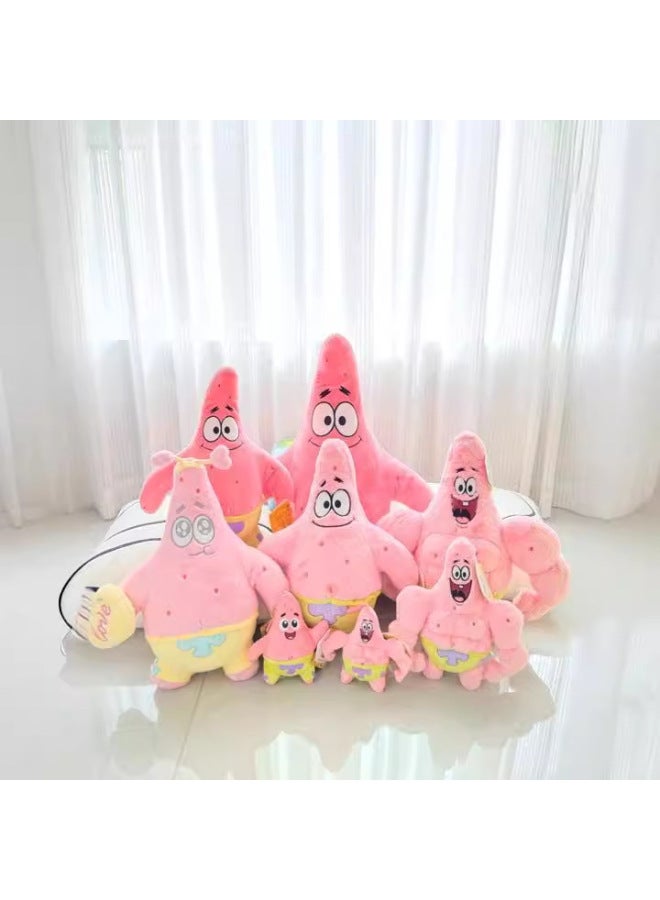 دمية سبونج بوب بايدا ستار من القطيفة الأصلية، لعبة Squidward Brother Squidward Crab Boss الصغيرة، قلادة دودة الإمساك، اللون: 50 سم سبونج بوب سكوير بانتس - عالي: إذن حقيقي - Image 3