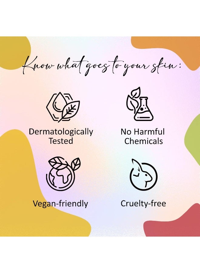 NUTRIGLOW طقم الوجه بالفواكه الغريبة من نوتري جلو الطبيعي مع العسل وفيتامين E لإشراقة متألقة، 60 جرام - Image 5