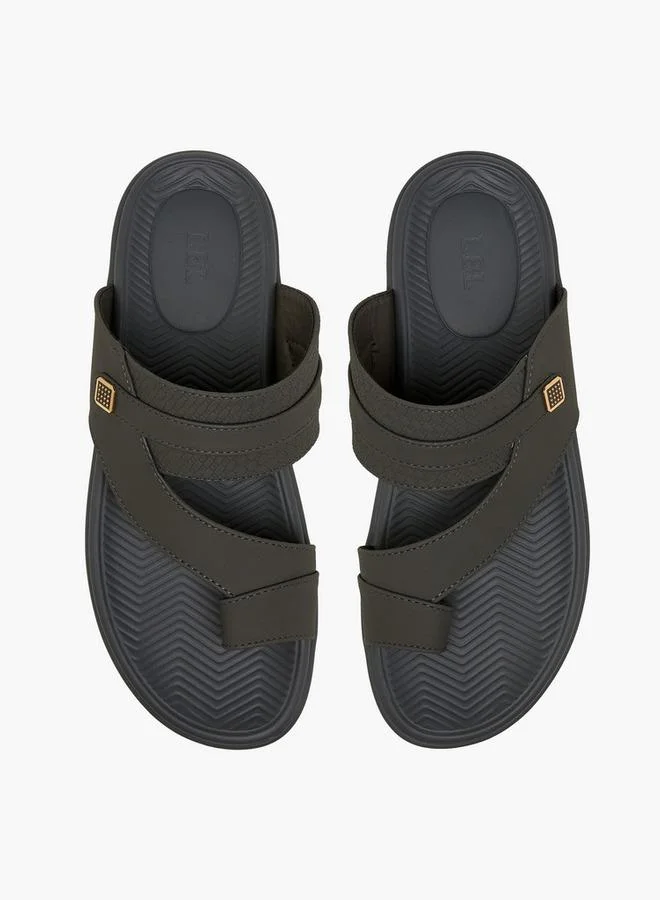 ال بي ال من شو اكسبرس Men Textured Arabic Sandals