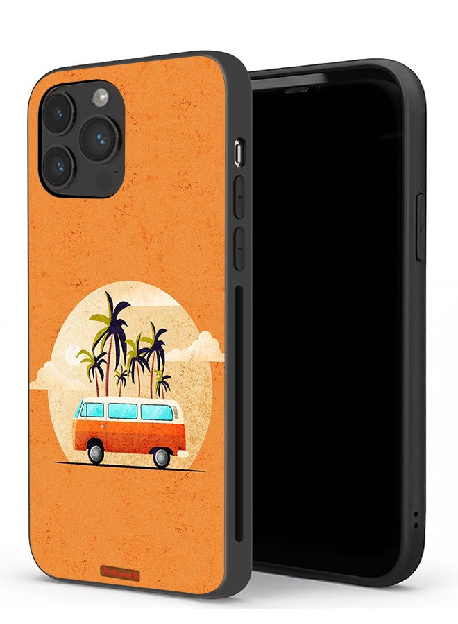 Tolwak Apple iPhone 13 Pro Max Protective Case Bus Art - Image 1