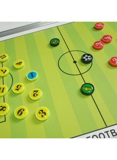 Generic Football Aluminum Alloy Frame Tactical Board Coach Special Football Basketball Tactical Board Can Be Hung On The Wall Magnetic Erasable-Specifications:More Ball Tactical Board Can Contact Customer Service Consultation  - Image 2