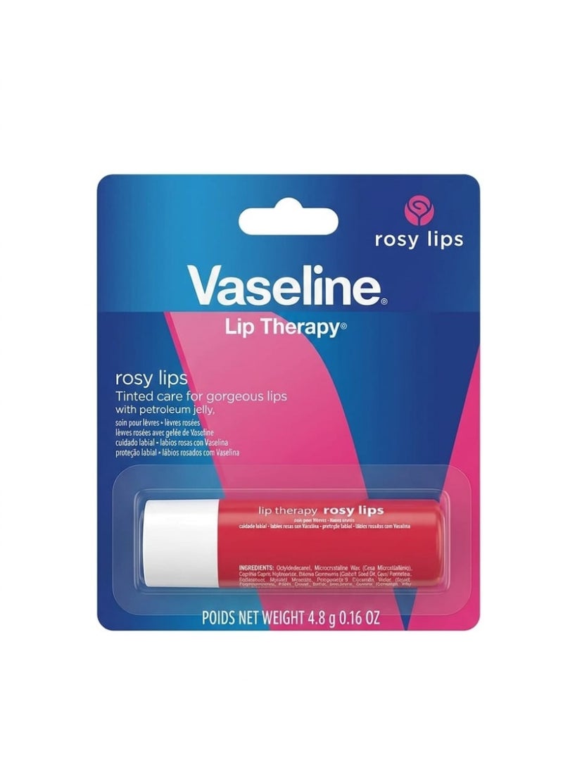 فازلين علاجي للشفاه وردي اللون لشفاه رائعة، 4.8 جم - Image 2