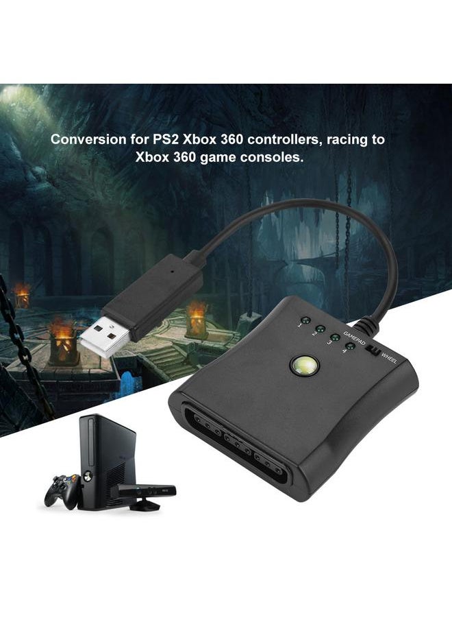 Thoraya - Univesal Adapter Cable Convertor For PS2 Controller To For XBOX 360 Game Controller - Image 1