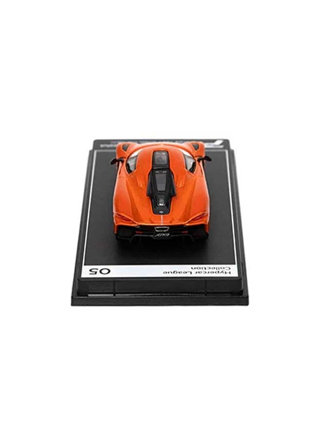 PosterCars - 1:64 Scale Koenigsegg Jesko Absolut (Sweet Mandarin) Hypercar League Collection, Diecast Models - Image 3