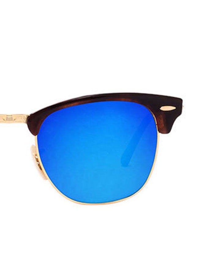 Ray-Ban Unisex Full Rim Clubmaster Sunglasses - RB3016-990/7Q - Lens Size: 51 mm - Brown - Image 5