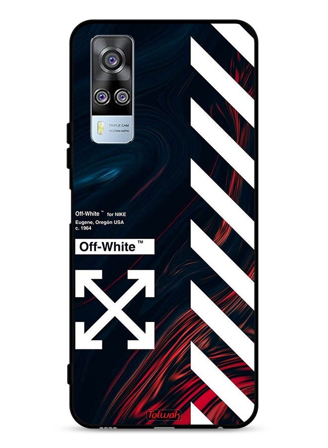 Tolwak vivo Y53s 4G Protective Case Cover Off White Sticker - Image 1
