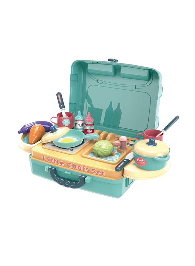 FAMILY CENTER 3-In-1 Kitchen Play Set - Image 3