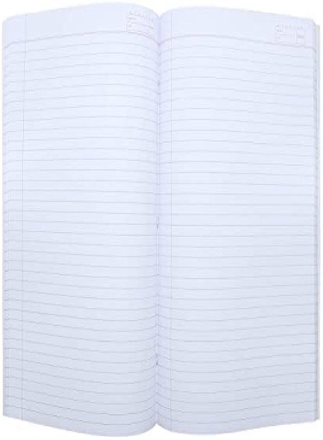 Bright 200 Pages A4 Size Notebook - Single Line Ruled (29 x 21 cm) | Ruled notebooks for Writing | Notebook for Students | Pack Set of 6 With Free 5 Ballpens for (200 Pages) - Image 3