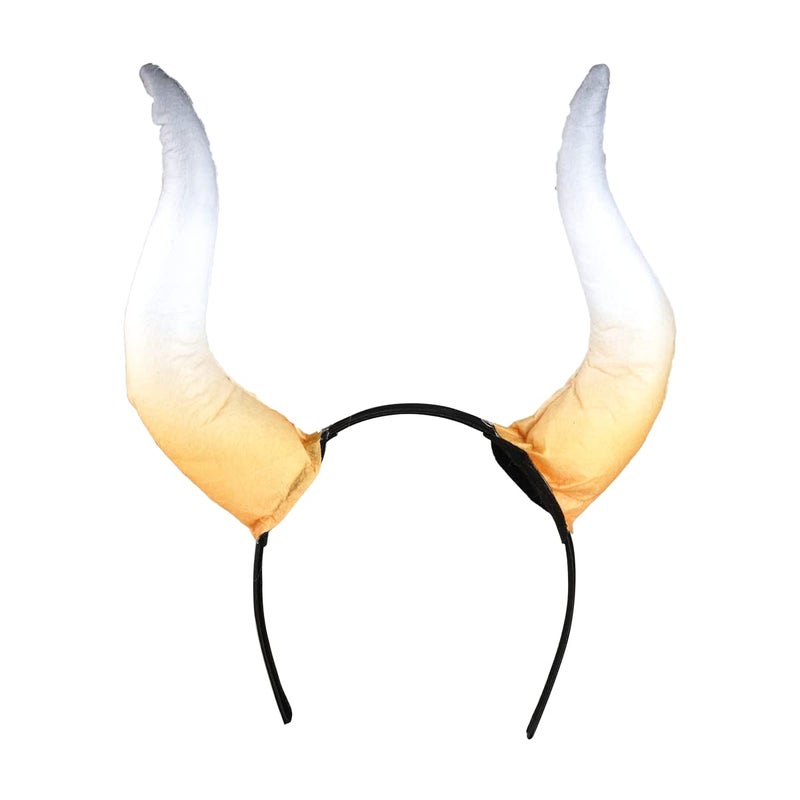 BinaryABC Large Bull Horns Costume HeadbandHalloween Goat Horns Cosplay Costume AccessoryHalloween Party Favor - Image 2