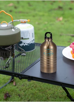 AL SANIDI Oil flask, Liquid storage, Silver, capacity 400 ml  - Image 2