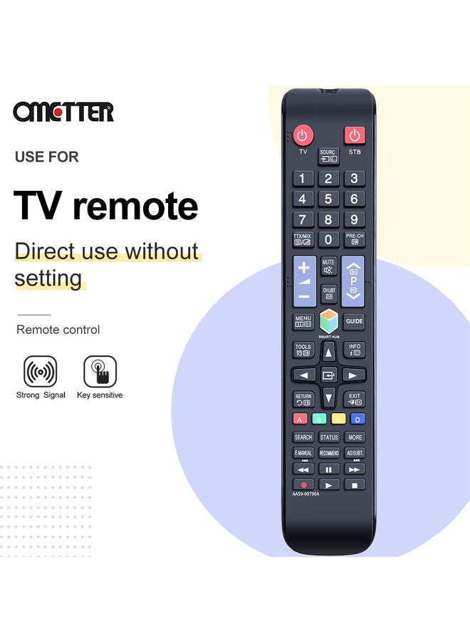 OMETTER For Samsung AA59-00790A New Remote Control Replacement AA5900790A AA5900579A AA59-00793A Smart 3D LCD HDTV TV