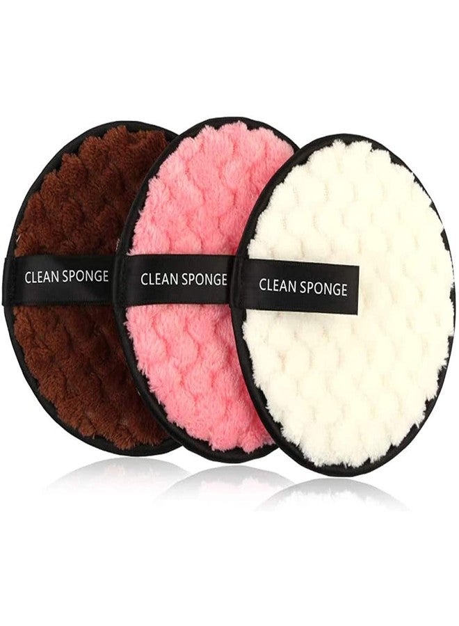 MESKIN Reusable Makeup Remover Cleansing Pad - Gently Removes Stubborn Face & Eye Makeup | Safe for Oily, Dry & Sensitive Skin | Multifunctional | Multicolor | Pack of 1 - Image 1
