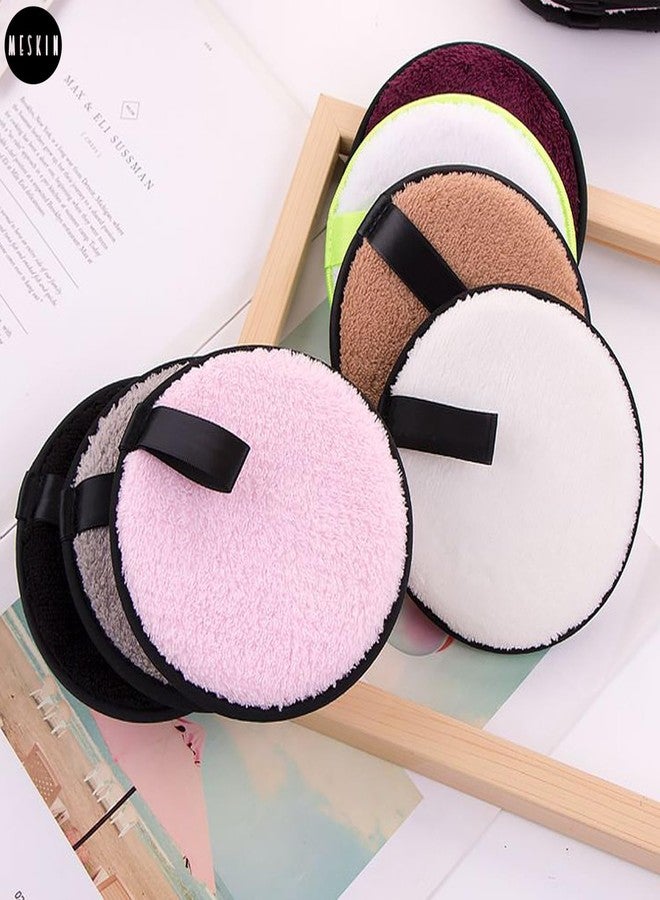 MESKIN Reusable Makeup Remover Cleansing Pad - Gently Removes Stubborn Face & Eye Makeup | Safe for Oily, Dry & Sensitive Skin | Multifunctional | Multicolor | Pack of 1 - Image 2