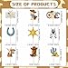 Wxiben My First Rodeo Decorations Boy 36PCS First Rodeo Cupcake Topper Birthday Decor Western Cowboy 1st Bday Party Cake Decor Supplies - Image 4