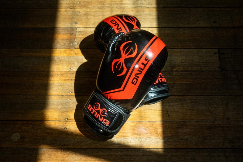 STING Boxing - Armaplus Boxing Gloves | for Competition & Training (10OZ, Black) - Image 5