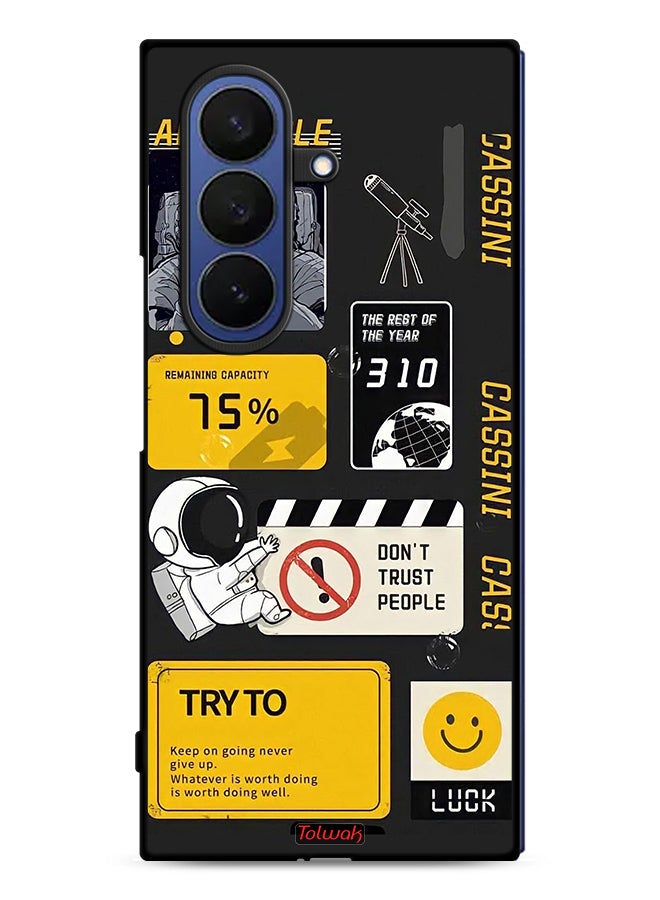 Tolwak Samsung Galaxy Z Fold7 Protective Case Cover Astronaut Agreeable - Image 1