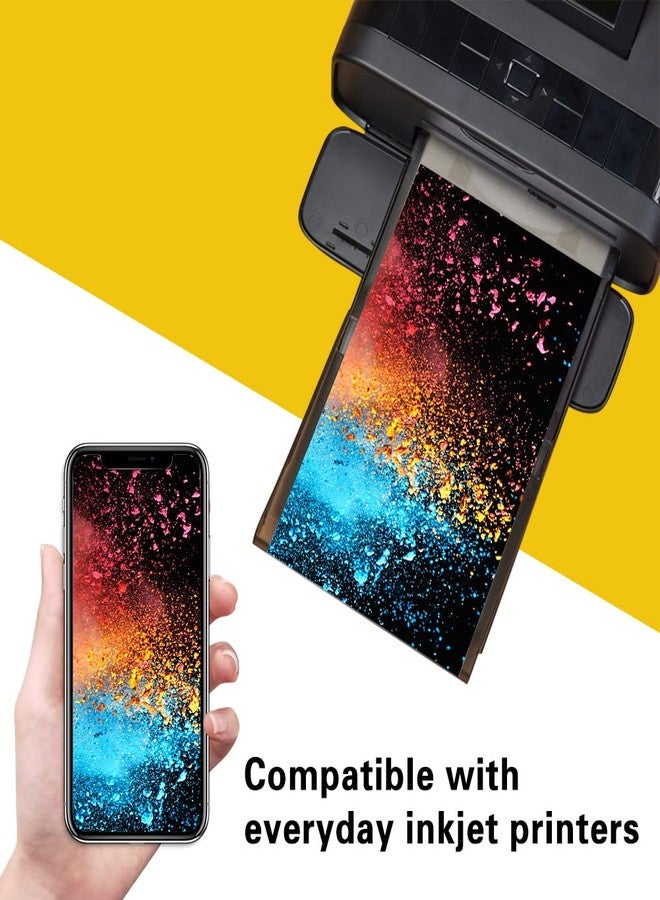 LOKUNN 200 Sheets Photo Paper Glossy, 4 * 6 Inch Photo Paper for Printer Picture, Inkjet Printing Picture Paper 180 gsm, Suitable for Flyers, Calendars and 1st Birthday Photo Banner - Image 3