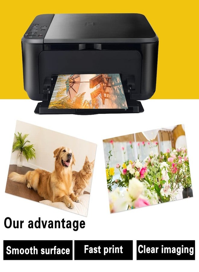 LOKUNN 200 Sheets Photo Paper Glossy, 4 * 6 Inch Photo Paper for Printer Picture, Inkjet Printing Picture Paper 180 gsm, Suitable for Flyers, Calendars and 1st Birthday Photo Banner - Image 4