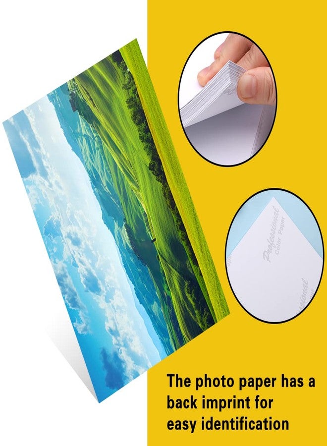 LOKUNN 200 Sheets Photo Paper Glossy, 4 * 6 Inch Photo Paper for Printer Picture, Inkjet Printing Picture Paper 180 gsm, Suitable for Flyers, Calendars and 1st Birthday Photo Banner - Image 5