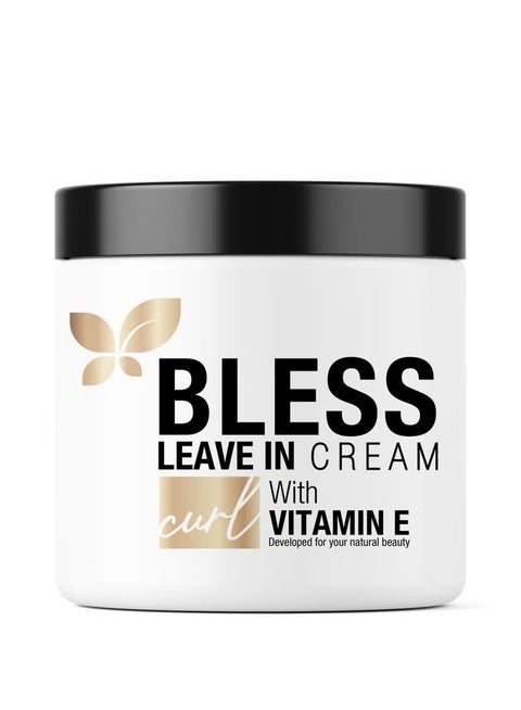 كريم يُترك على الشعر مع فيتامين E 450 مل