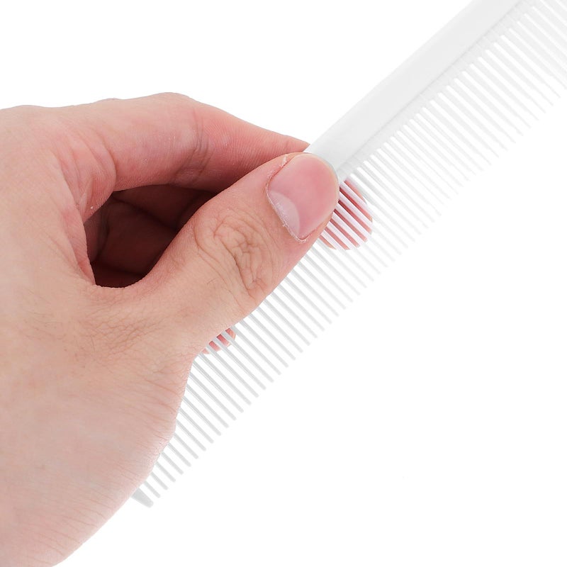 S Shaped Double Sided Haircut Comb White Tight Tooth Professional Wet Hair Styling - Image 5