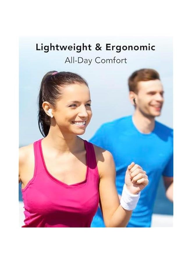 Generic - Bluetooth Earphones Active Noise Cancelling True Wireless Earbuds Bluetooth 5.4 in-Ear Headphones, Immersive Sound, Light-Weight TWS Earphone for Sports, Compatible with iPhone Android Phone, Black - Image 1
