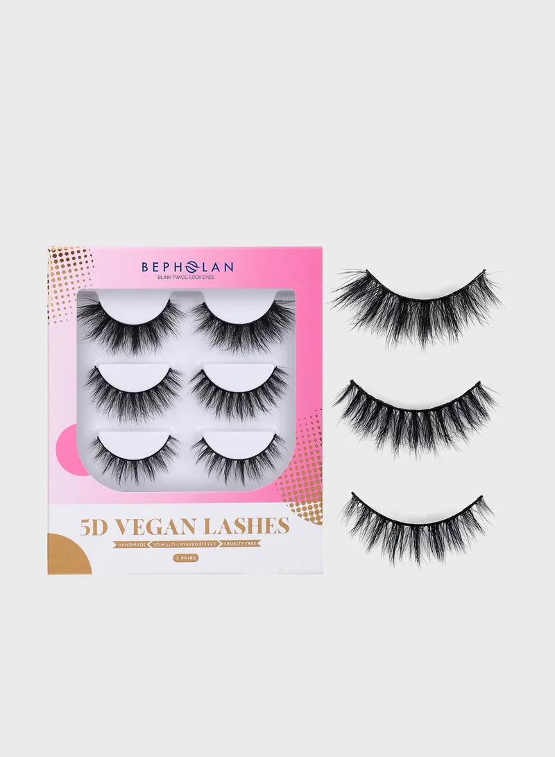 BEPHOLAN BEPHOLAN Super Volume Multi-layered Faux Mink-XMZ266