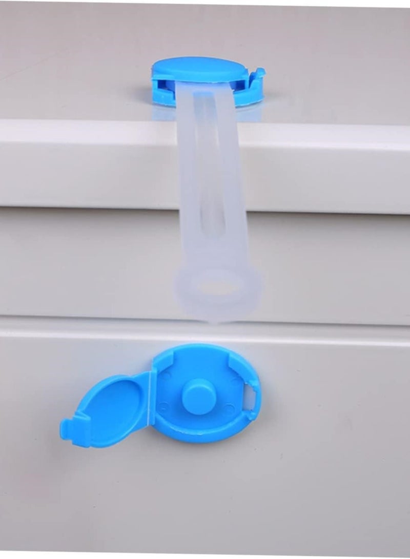 Child and infant safety lock for drawers, cupboards and refrigerators - 2 pieces - Image 3