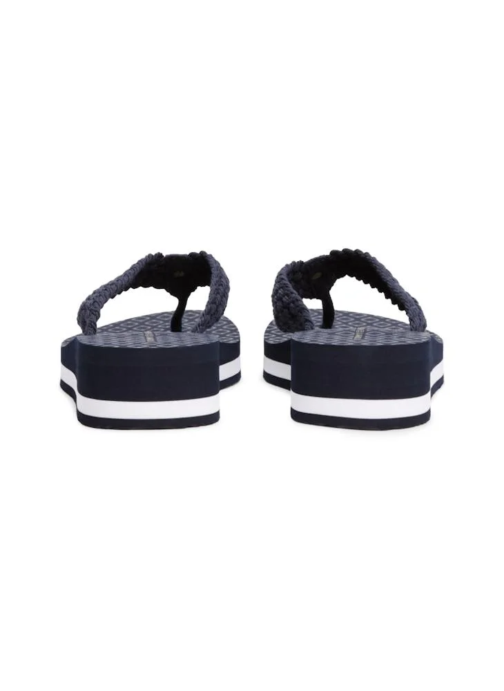 TOMMY HILFIGER Crochet Mid Beach Sandals