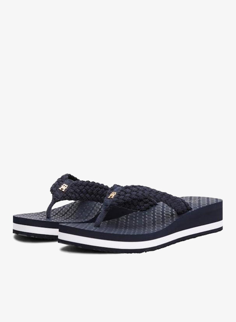 تومي هيلفيغر صنادل شاطئ كروشيه متوسطة - Image 4