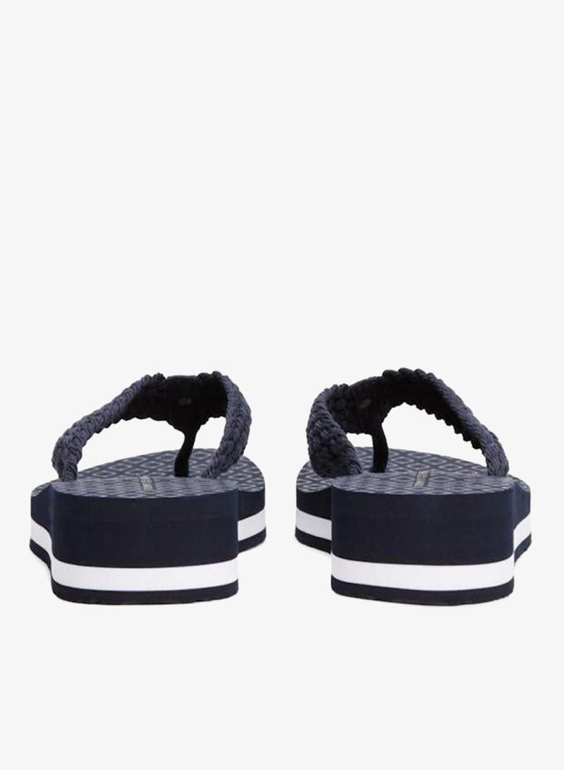 تومي هيلفيغر صنادل شاطئ كروشيه متوسطة - Image 3