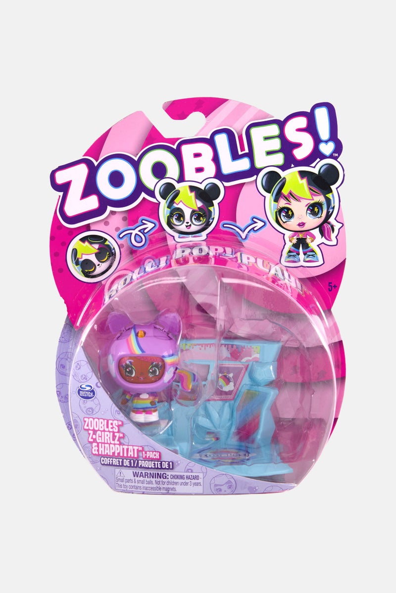 Zoobles Happytat Figure Set, Assorted - Image 1
