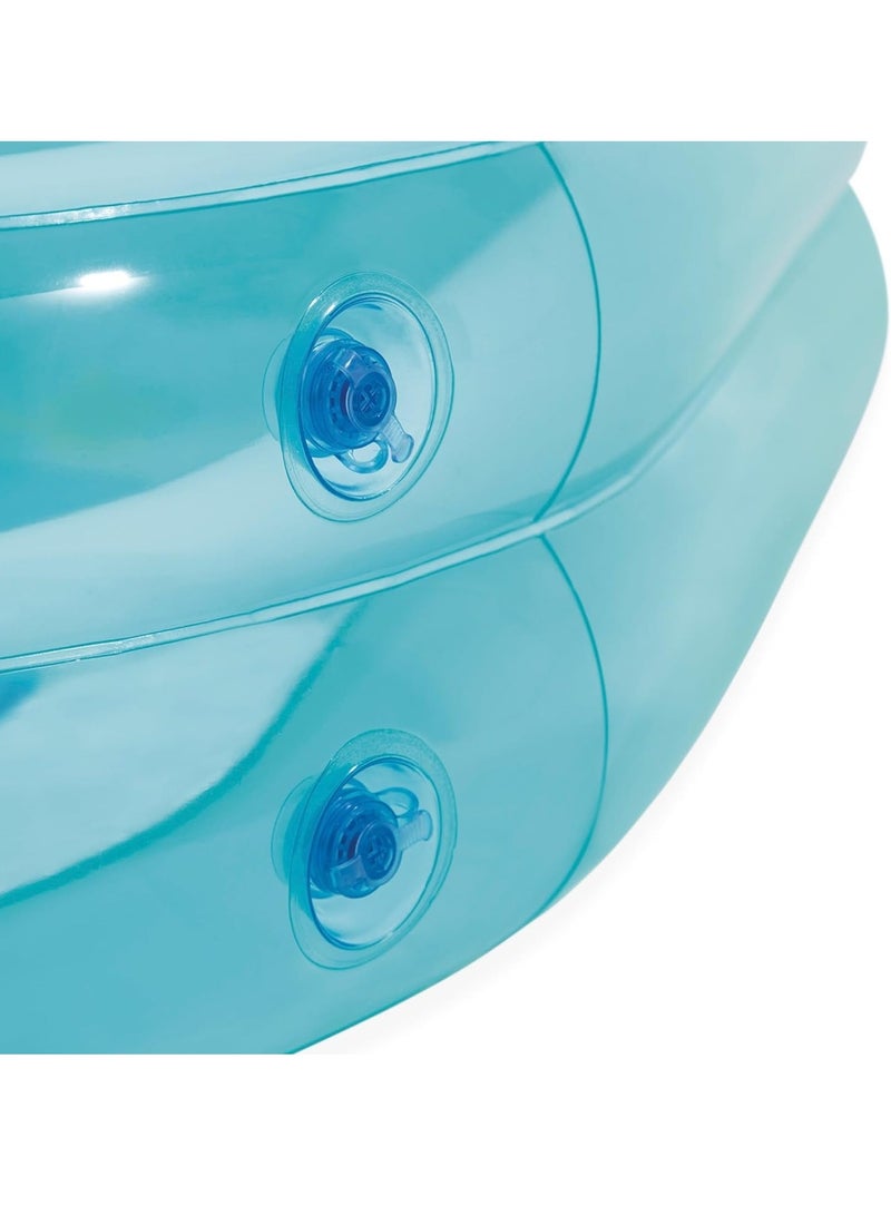 INTEX Lovely Dolphin Oval Inflatable Swimming Pool for Kids Size 163x107x46cm - Image 5