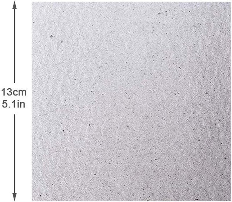ASNOMY 4 Pieces Waveguide Cover Mica Plates Sheets Microwave Oven Repairing Part 13 x 13 cm with Scissor for Use Universal Microwave Oven - Image 3
