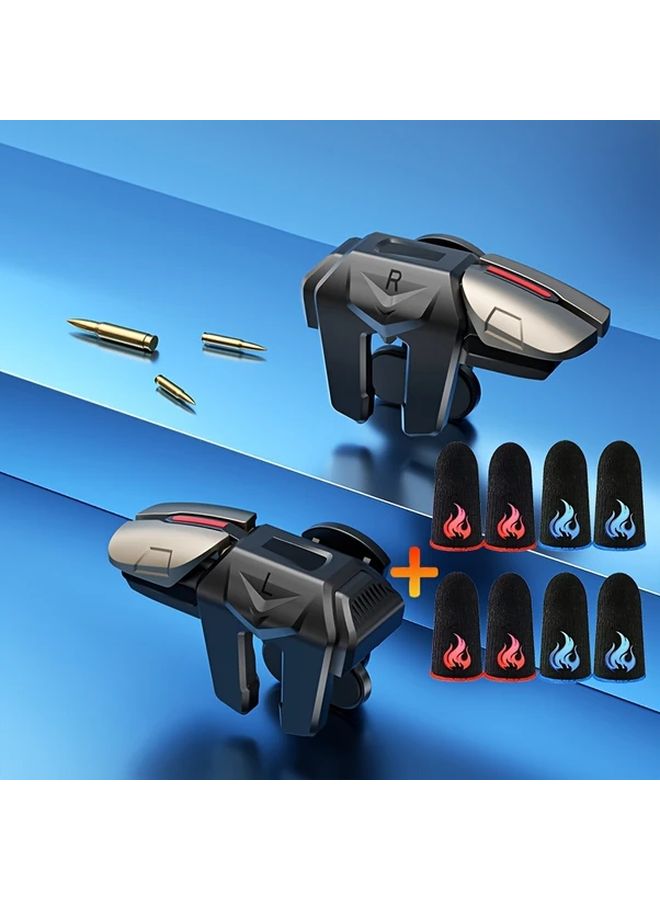 4 Pair Game Buttons No Battery Physics For iPhone iPad Android Phones - Image 1