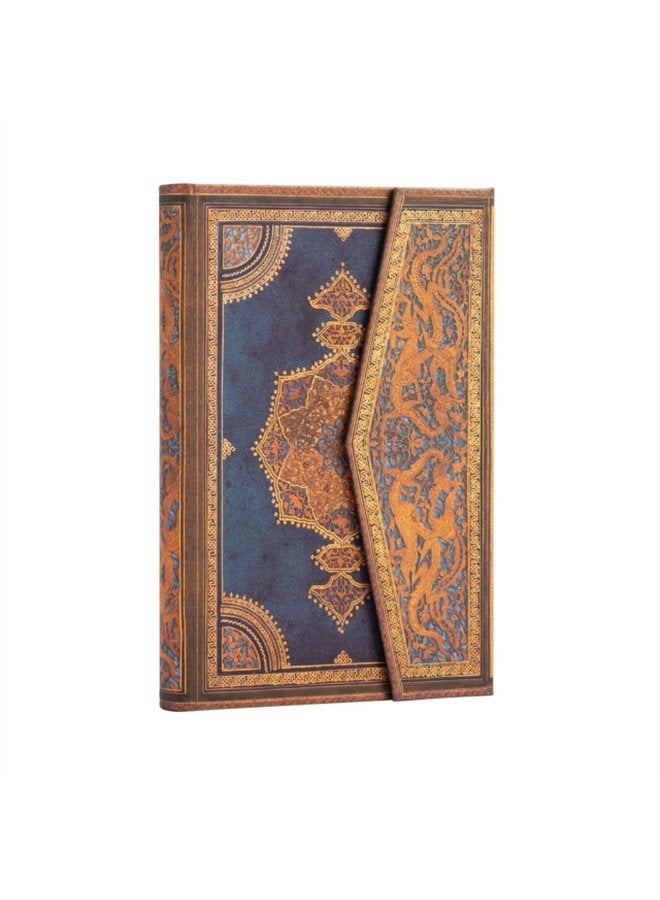 Safavid Indigo Safavid Binding Art Mini Lined Hardcover Journal - Hardback