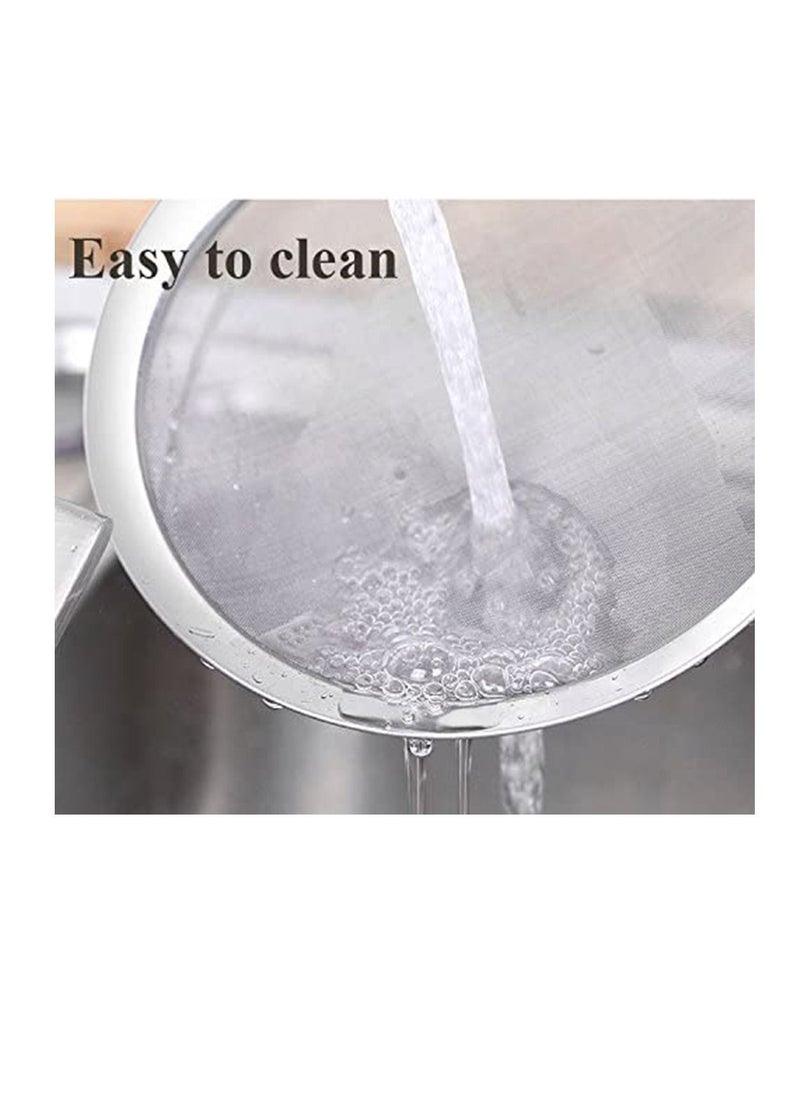 Generic - Hot Pot Fat Skimmer Spoon Stainless Steel Fine Mesh Strainer for Skimming Grease and Foam - Image 1