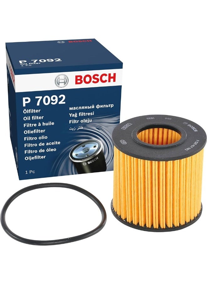 BOSCH BOSCH OIL FILTER P 7092 / F 026 407 092 For Toyota 2015 